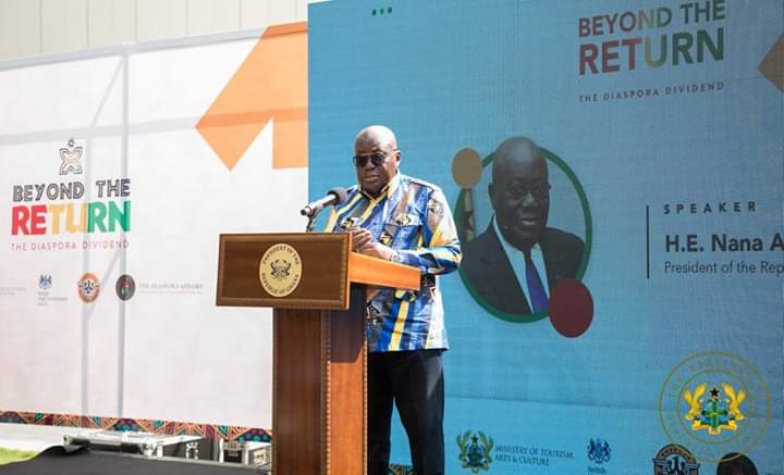 President  Akufo-Addo launches “BEYOND THE RETURN” initiative..