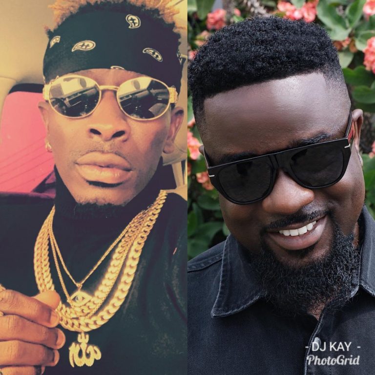 Shatta Wale and Sarkodie  reconcile on his birthday.