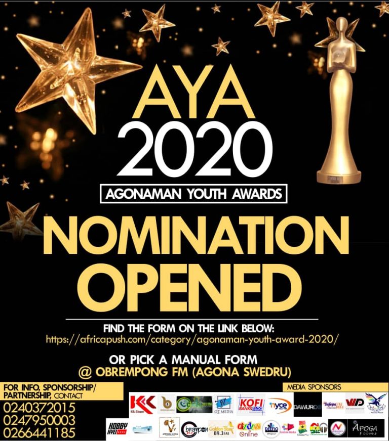 Agonaman Youth Awards 2020 Nominations Open