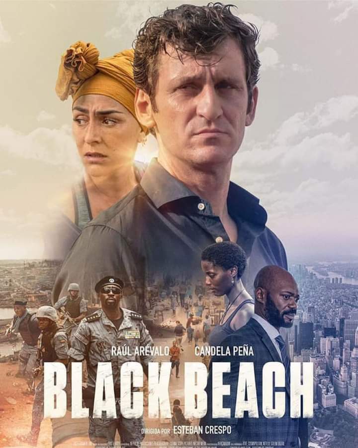 McLord Ice and Haruna Zoree captured on Spanish blockbuster movie Black Beach as Unit Production Managers.