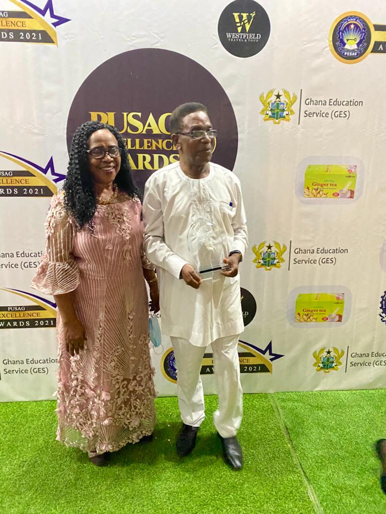 PROF KWESI YANKAH HONORED AT PRIVATE UNIVERSITIES EXCELLENCE AWARDS, 2021