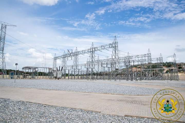 PRESIDENT AKUFO-ADDO COMMISSIONS GHANA’S LARGEST BULK ELECTRICITY SUPPLY POINT IN POKUASE