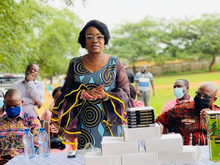 AGONA WEST MP DONATES 3,200 MATHEMATICAL SETS, SANITARY PADS AND PENS TO 3,188 BECE CANDIDATES