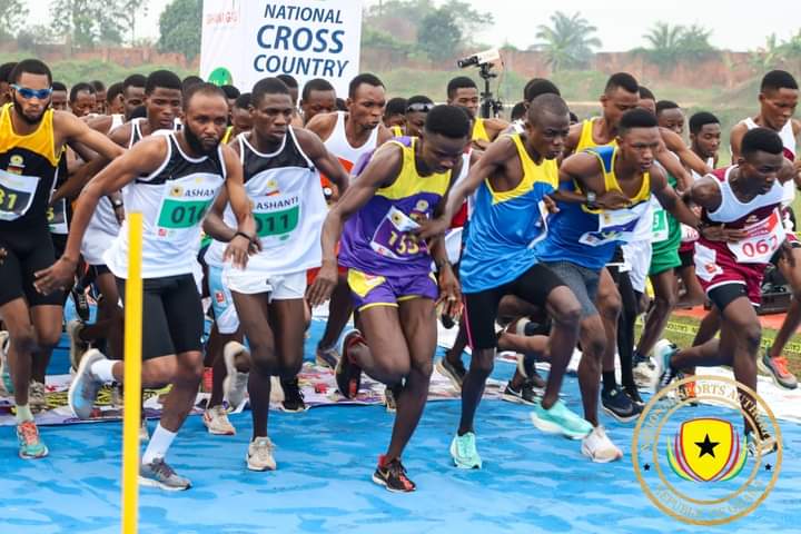 William Amponsah the Agona Swedru star and Sakat Lariba emerged winners of the just ended 2022 National Cross Country Competition