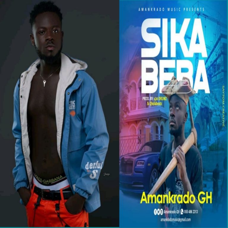 Ghanaian Rapper, Amankrado GH unveils Official Cover Art For His Forthcoming Single “SIKA BEBA”