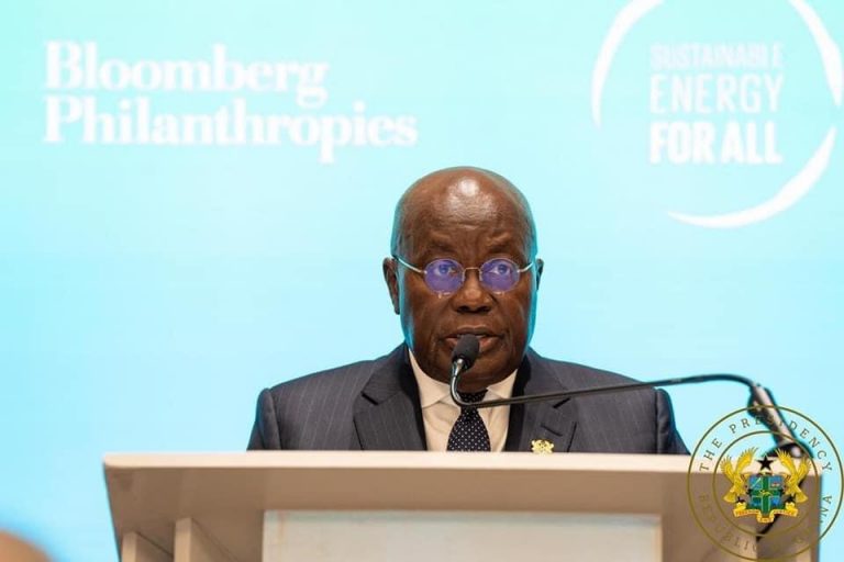 Ghana committed to increasing share of renewable energy – H.E Akufo Addo.