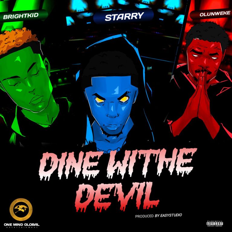 Starry Ft Brightkid & Olunweke – Dine Withe Devil