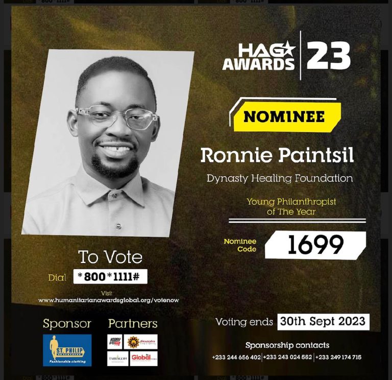 Humanitarian Awards Global Lists Ronnie Ato Paintsil Among Young Philanthropists 2023