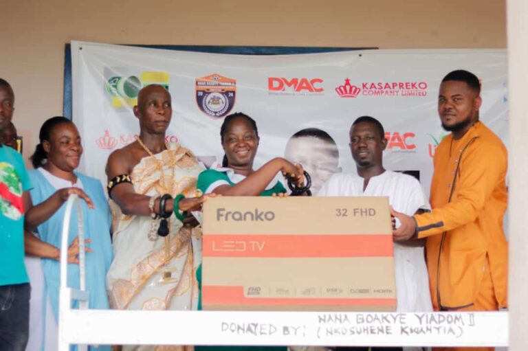 Nana Boakye Yiadom II Enhances Healthcare and Community Development in Kwahyia.