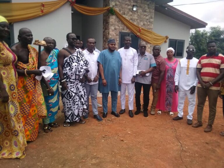 Ministry of Fisheries and Aquaculture Development hands over a two bedroom house to 2021 Overall National Best Fisherman